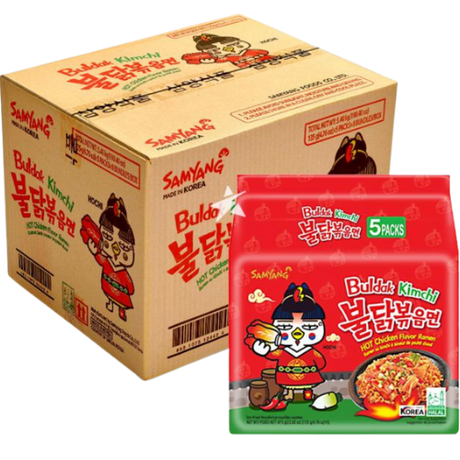 Samyang Buldak Kimchi Chicken Ramen 8X5X140G dimarkcash&carry