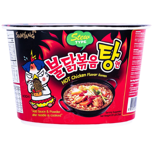 Samyang Buldak Stew Type Hot Chicken Ramen Big Bowl 16X105G