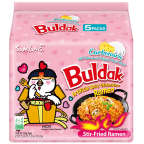 Samyang Buldak Carbonara Hot Chicken Ramen 8X(5X130G)