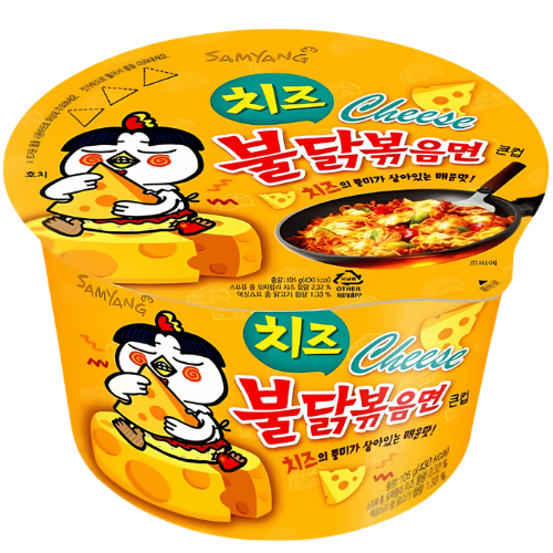 Samyang Buldak *Cheese* Hot Chicken Ramen Big Bowl 16x105g dimarkcash&carry