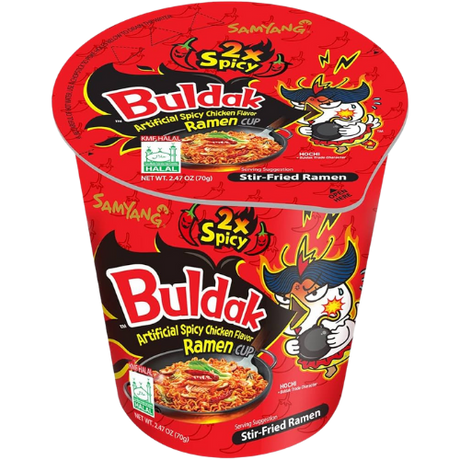 Samyang Buldak 2x Spicy Noodles *CUP* 30x70g dimarkcash&carry