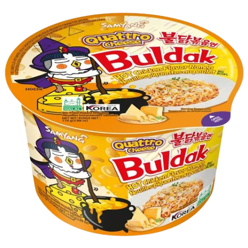 Samyang Buldak Quattro Cheese Big Bowl 16x105g dimarkcash&carry