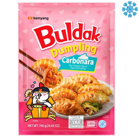 Samyang Buldak Carbonara Dumplings 10X700G - Collection Only Frozen Product dimarkcash&carry