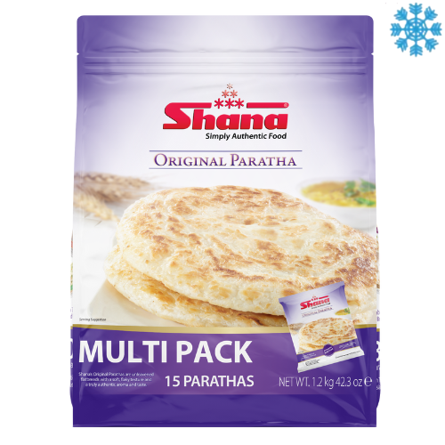 Shana PlaÄ±n Paratha 6X1200G - Collection Only Frozen Product dimarkcash&carry