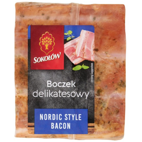 Sokolow Nordic Style Bacon (Unit 1 X 480G) SINGLE dimarkcash&carry