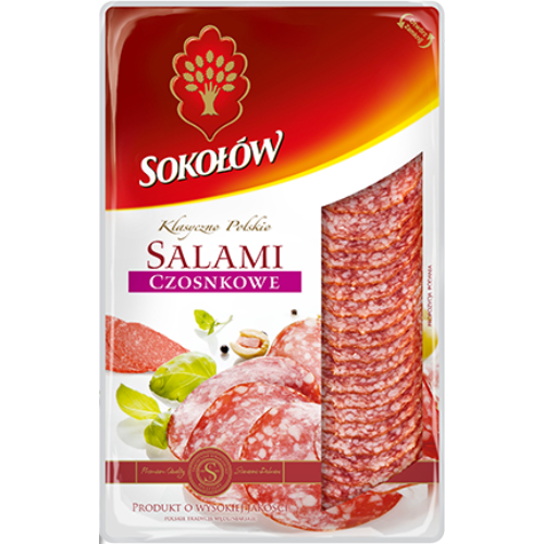 Sokolow Salami Garlic (SINGLE) 100G dimarkcash&carry