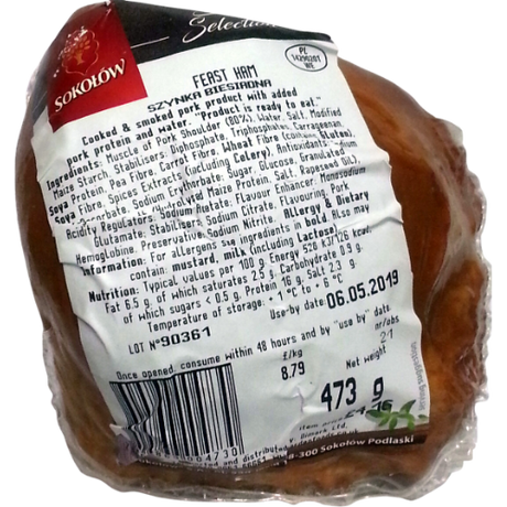 Sokolow Feast Ham 1Kg dimarkcash&carry