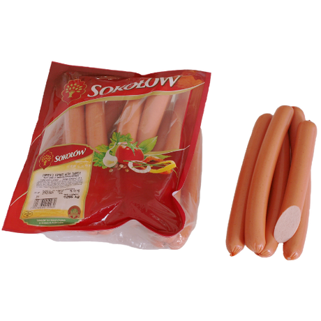 Sokolow Farmer Franks With Turkey Hot Dog 1Kg dimarkcash&carry