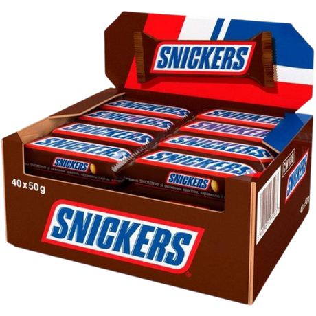 Snickers Chocolate Bar 40X50G dimarkcash&carry