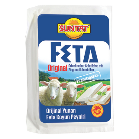 Suntat Greek Feta Cheese 12x200g dimarkcash&carry