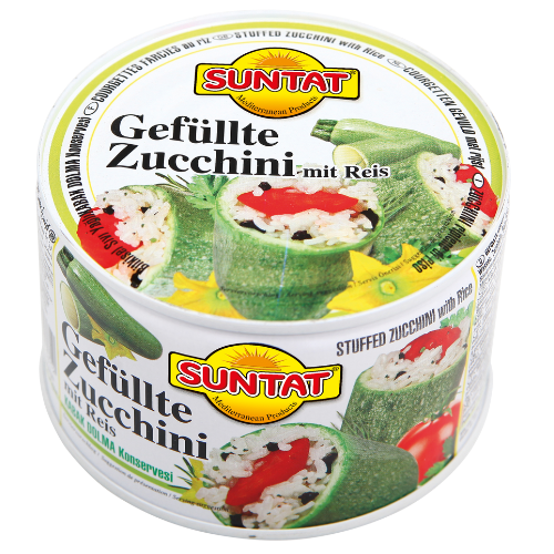 Suntat Rm Stuffed Courgettes 12X400G