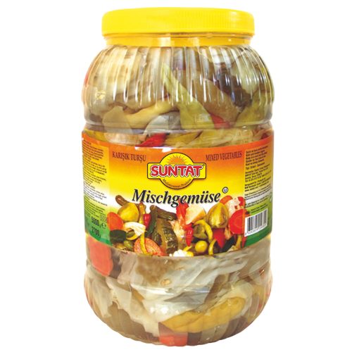 Suntat Mixed Pickled Vegetables 4X5L