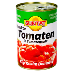 Suntat Chopped Tomato Concentrated (Tin) 12X400G dimarkcash&carry