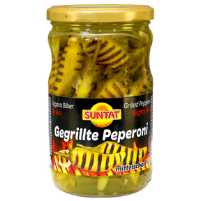 Suntat Grilled Greek Pepper Pickles 12X660Cc dimarkcash&carry