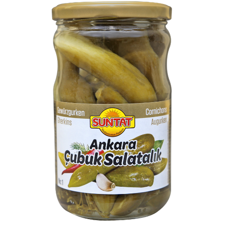 Suntat Ankara Cubuk Cucumber Pickles 12X660Cc dimarkcash&carry