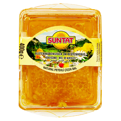 Suntat Honey With Comb 12X400G dimarkcash&carry