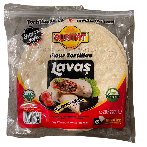 Suntat Tortilla 20Cm 12X270G dimarkcash&carry