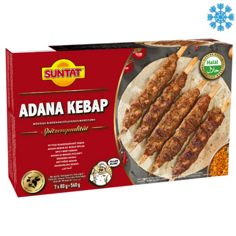 Frozen Suntat Adana Kebap 10X560G - Collection Only Frozen Product dimarkcash&carry