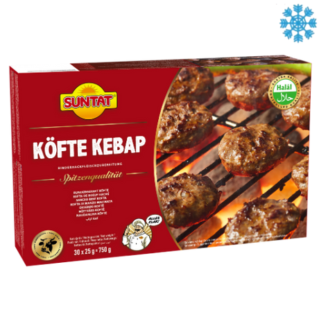 Frozen Suntat Kofte Kebap 10X750G - Collection Only Frozen Product dimarkcash&carry