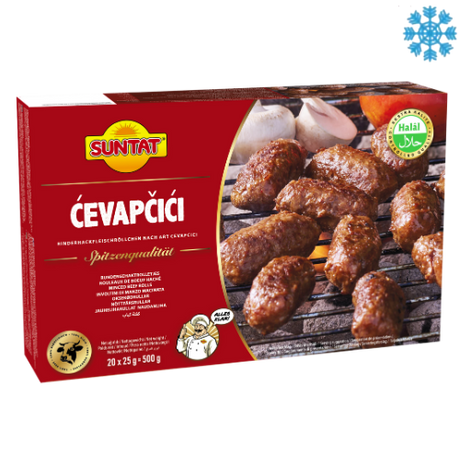 Frozen Suntat Cevapcici 10X500G - Collection Only Frozen Product dimarkcash&carry