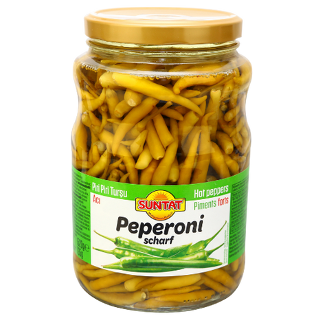 Suntat Hot Pepper Pickles (Yakan Biber) 6X1700Cc dimarkcash&carry