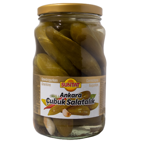 Suntat Gherkins In Brine (Cubuk Salatalik)6X1700Ml dimarkcash&carry