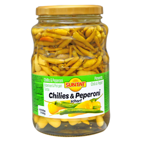 Suntat Hot Peppers Pickle Mix (Biberiye-Piri Piri) 6X1700Ml dimarkcash&carry