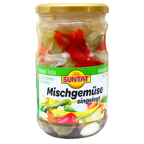 Suntat GÄ±ardiniera Mixed Pickles 12X660Ml dimarkcash&carry