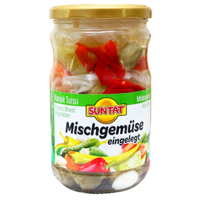 Suntat GÃ„Â±ardiniera Mixed Pickles 12X660Ml dimarkcash&carry