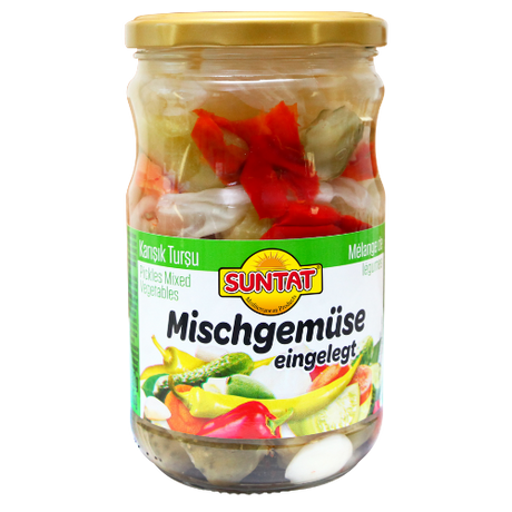 Suntat GÄ±ardiniera Mixed Pickles 12X660Ml dimarkcash&carry
