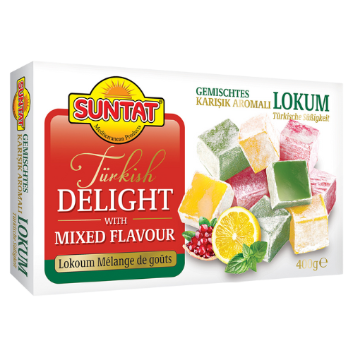 Suntat Turkish Delight Mix 12X400G dimarkcash&carry