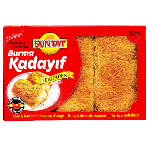 Suntat Roasted Dough Tread Rolls (Burma Kadayif) 20x250g