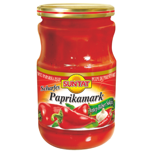 Suntat Antep Hot Pepper Paste (Glass)12X660Cc