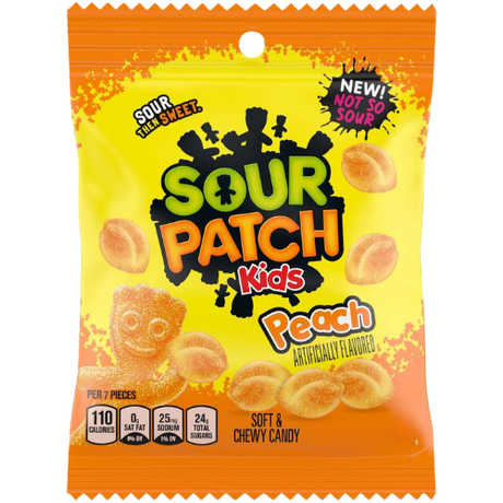 Sour Patch Kids Peach 12x101g (bag)