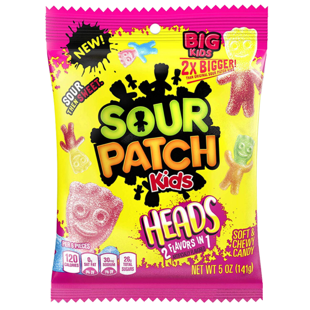 Sour Patch Big Heads 12X141G