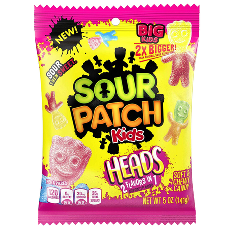 Sour Patch Big Heads 12X141G