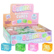 Squeezy Cube W/Sugar & Sparkle 12Pcs 4 Mixed Flavours dimarkcash&carry