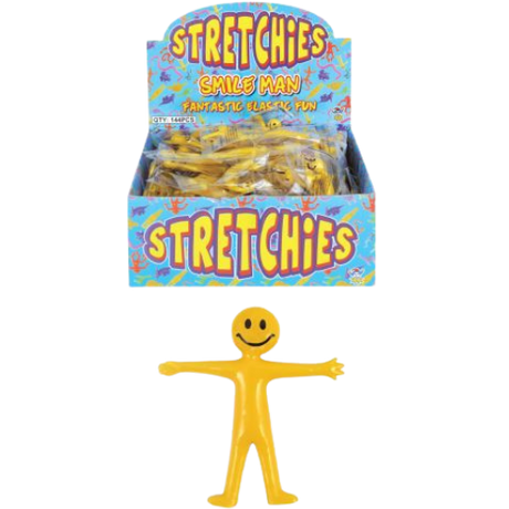 Stretchies Smile Man 5.2cm 144 Pcs