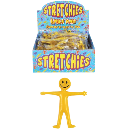 Stretchies Smile Man 5.2cm 144 Pcs