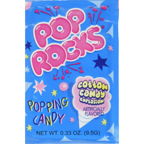 Pop Rocks Cotton Candy Popping Candy 24x9.5g