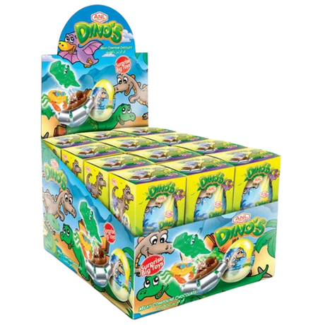 Dino's Surprise Egg Toys 24x60g