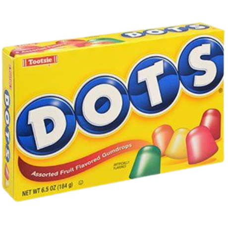 Dots Original Gumdrops 12X184G(6.5Oz)