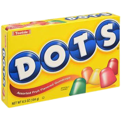 Dots Original Gumdrops 12X184G(6.5Oz)