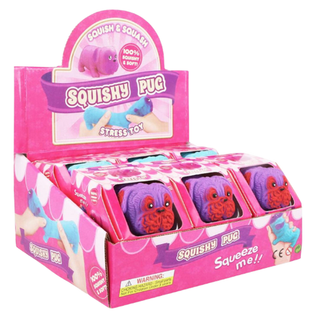 Stretchy Pug 12 Pcs dimarkcash&carry