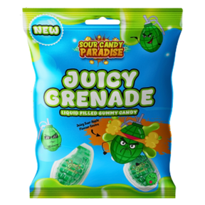 Candy Paradise Juicy Grenade 12X72G dimarkcash&carry