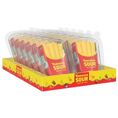 Relkon Yammiez Sour Mallow Fries 12X44G