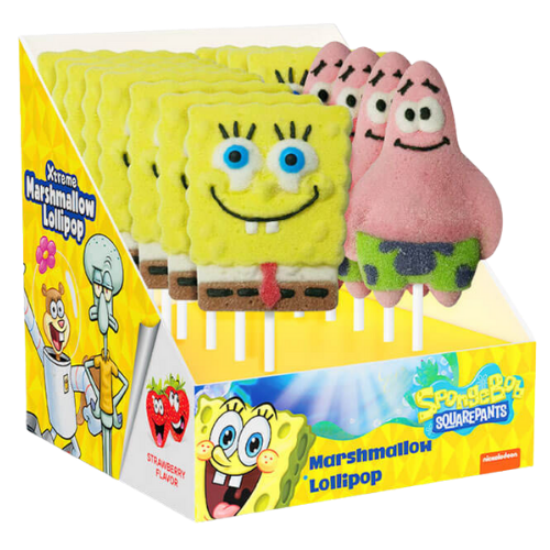Relkon Spongebob Marshmallow Lollipop 12X45G