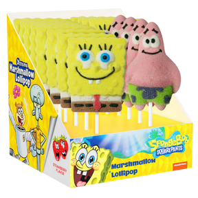 Relkon Spongebob Marshmallow Lollipop 12X45G