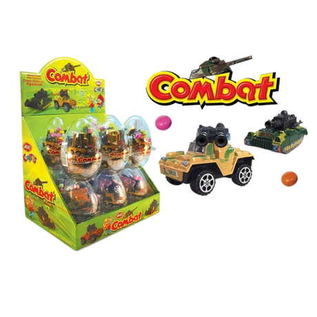 Aras Candy With Combat Toy 12X20G