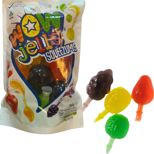 Wow Jellies Squeezums 12X390G dimarkcash&carry